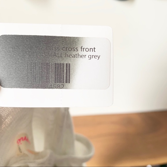 Heathered Criss Cross Front Sweater - Picture 3 of 3